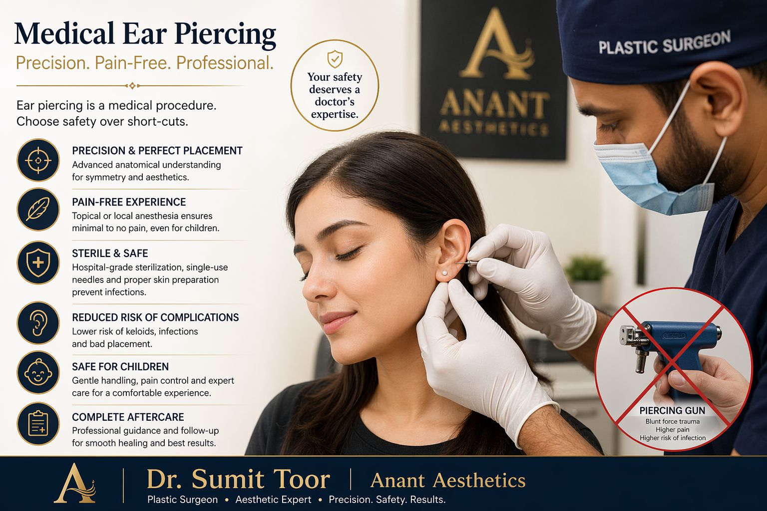 Medical Ear Piercing