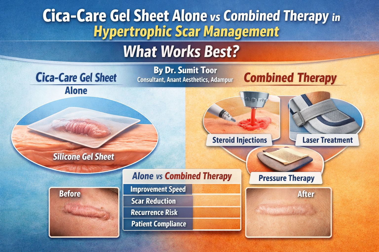 Hypertrophic scar management