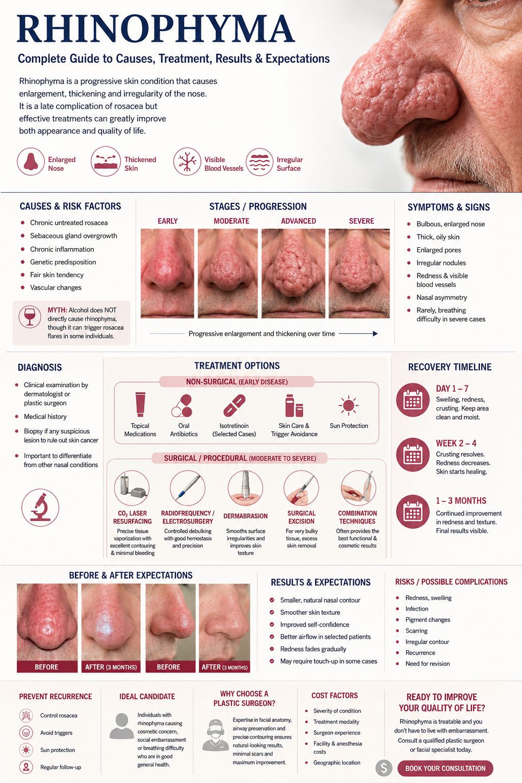 Rhinophyma - Complete Guide