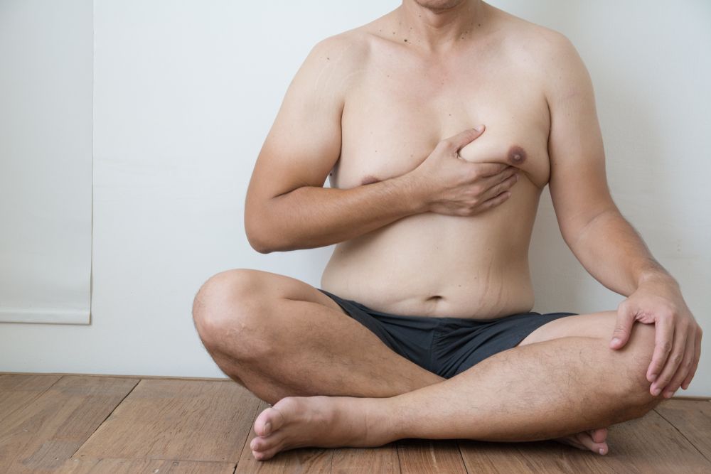 gynecomastia men