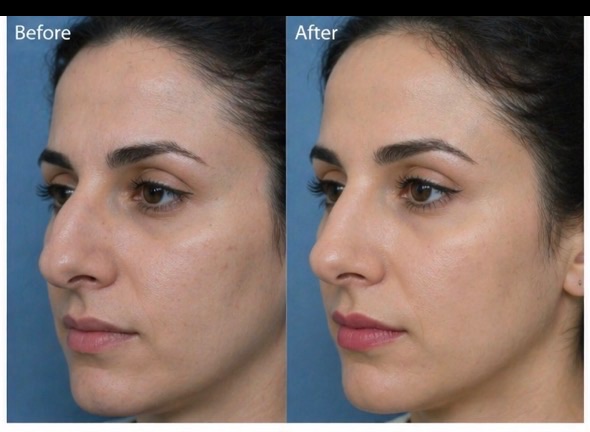 Liquid Rhinoplasty Nose Transformation