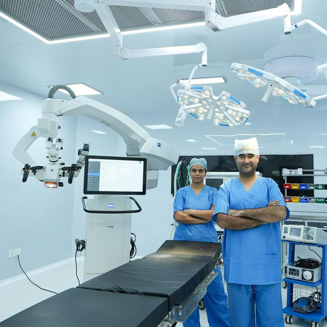Advanced modular operation theatre at Purple Heron Hospital